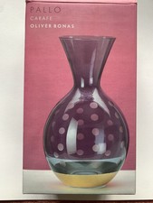 Oliver Bobas Glass Carafe Vase