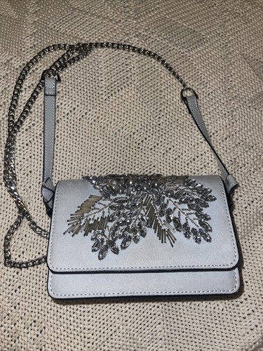 Topshop suede blue gray - topshop,