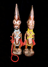 Old Tribal Yoruba Ibeji (Twins)  Figure    ---  Nigeria BN 57