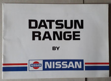 Datsun nissan range brochure - range,