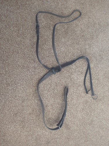 Leather running martingale cob - leather,