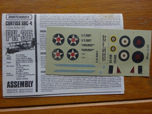 Matchbox curtiss sbc 35 - matchbox,