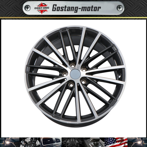 19x8 grey front wheel rim - front,