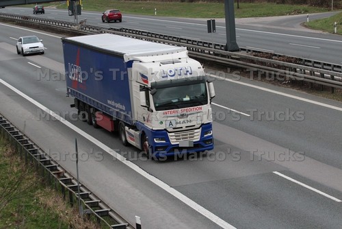 Truck photo man - tgx, tarpaulin