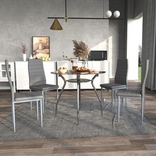 Dining Table and Chairs Set 4