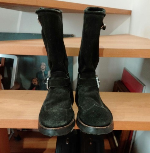 Yuketen suede engineer - 8, 1/2