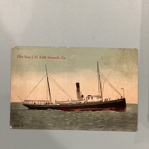 Pilot boat estill - estill,, savannah