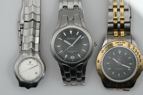 Watch lot armitron tag - lot, of