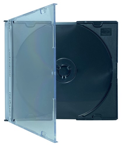 Slim black jewel cases - cd,