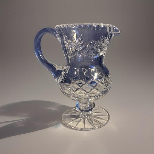 Vintage crystal cut glass - vintage, jug