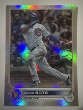 2022 Topps Series 2 - #627 David Bote Rainbow Foil - Chicago Cubs