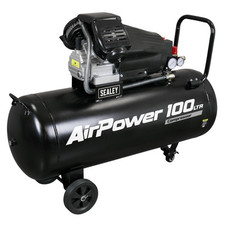 100L V-Twin Direct Drive Air Compressor 3hp - SAC10030VA