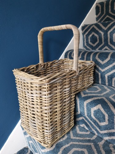 Sturdy rattan stair step - stair,