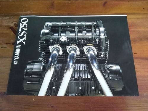 Yamaha xs750 sales brochure - yamaha,