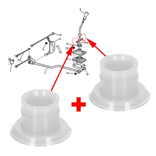 Teflon repair ring for gear - ring,
