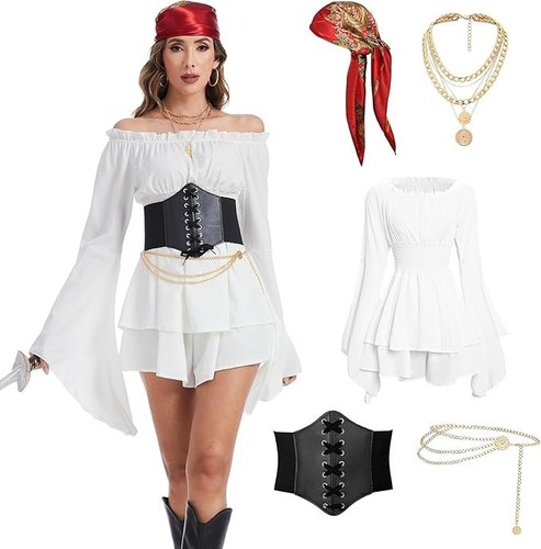 Medieval pirate costume for - medieval,