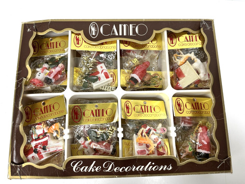 Vintage cameo christmas - christmas, cake