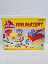 Vintage 1992 Play-Doh Fun Factory Playskool Tonka incomplete rare soft play-doh