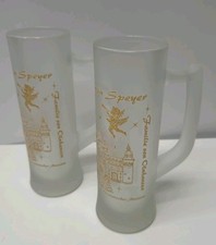 Two Frosted Glass Weihnachten