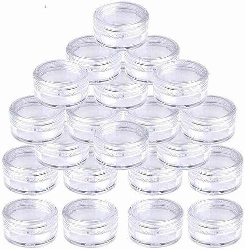 Small empty clear - empty, plastic