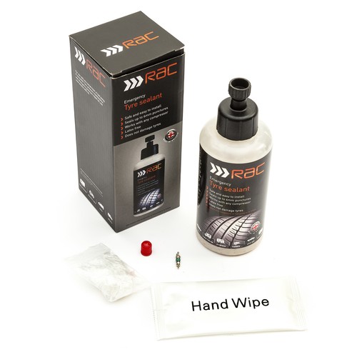 Rac emergency tyre sealant - emergency,