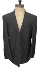 Pierre Cardin Men’s Grey Suit-2 piece -Size 44 Reg. Pre Owned.
