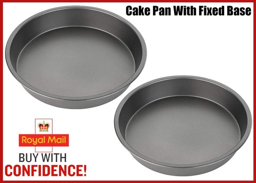 Cake tin fixed base 23 - 9",