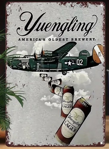 Vintage yuengling beer tin - yuengling,