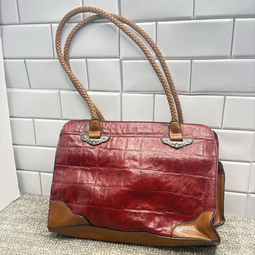 Bueno leather handbag red - bueno,