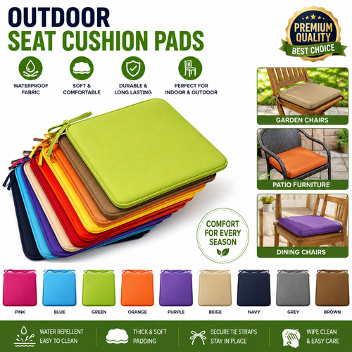 Waterproof garden chair seat - waterproof,
