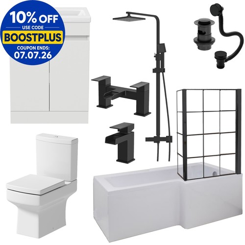 Complete bathroom suite 1700 - 1700, l