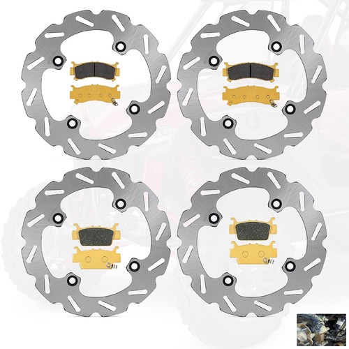 Front rear brake discs - front,