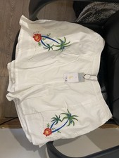 Primark White Shorts Size 14