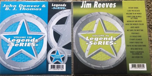 Cdg legends karaoke discs - karaoke,