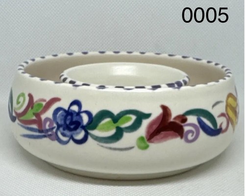 Poole pottery ring posy vase - ring,