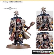 Warhammer 40k Space Wolves Wolf Priest New Preorder BNOS Free Post