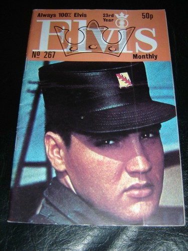 Elvis presley monthly magazine - elvis,