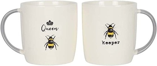 Queen bee keeper mug - bee, set