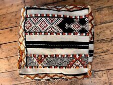 Ottoman pouf, Large floor cushion, Kilim, Footstool, Berber cushion, Moroccan