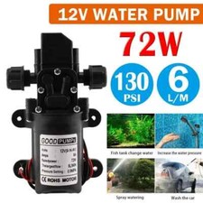 12V Water Pump 130PSI Self