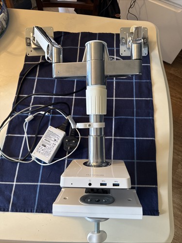 Twin monitor arms with stand - twin,