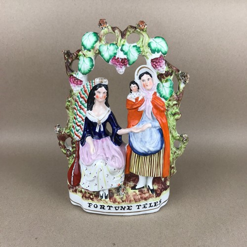 Antique flatback staffordshire - flatback,