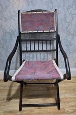Antique ebonised folding - ebonised,