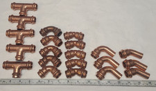 Lot of (21) Pieces 1/2" Copper