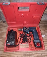 BOSCH GBM 7,2 V Battery Chuck Drill,one Battery, Charger And Case.