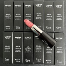 12 x WOW London Matte Lipstick RRP £96 NEW Wholesale JobLot Make Up Cosmetics