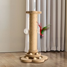 TALL LARGE CAT SCRATCHING POST
