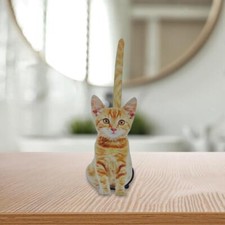 Cast Iron Stand Cat Paper Towel Holder Toilet Paper