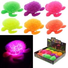 Colourful Turtle Squidgy Light Up LED Puff Pet Squish Bash Flash Sensory Cute