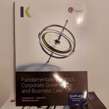 CIMA BA4 Books - Fundamentals of Ethics, Corporate Governance and Business Law
